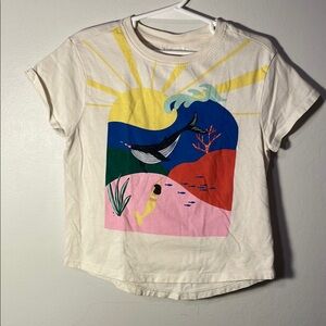 Hanna Andersson Summer Graphic Short Sleeve Tee